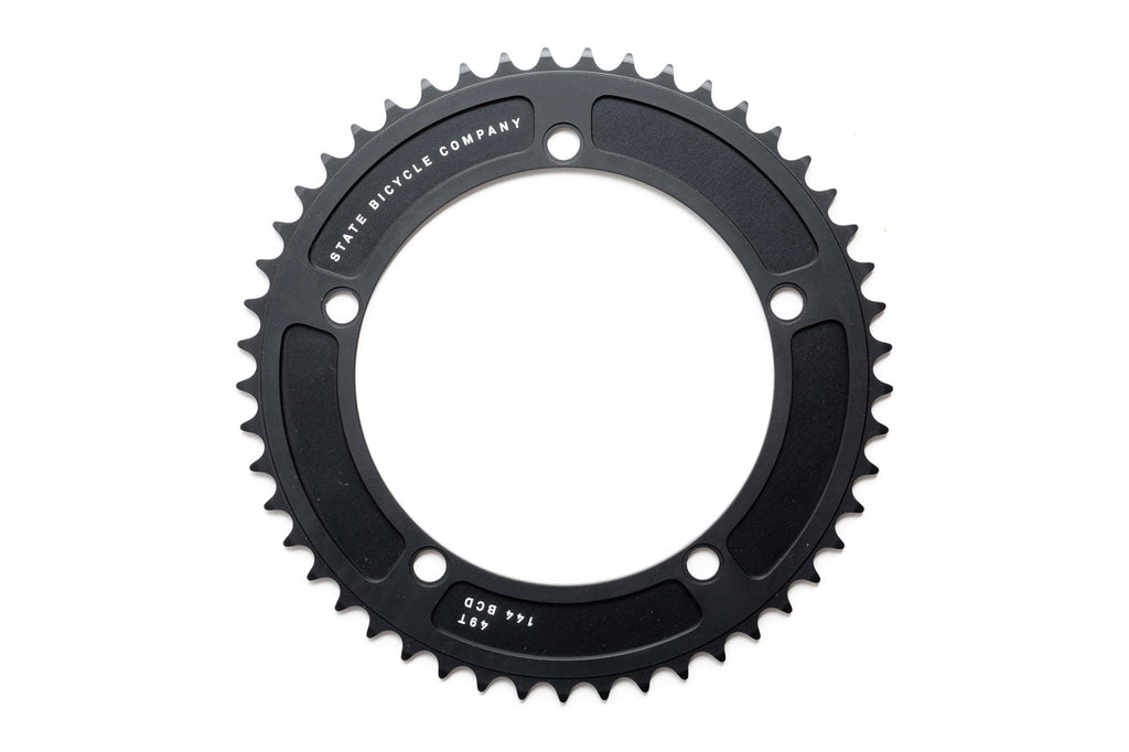 Black Label Series v3: CNC'd Chainring - 46t , 48t , 49t , 52t
