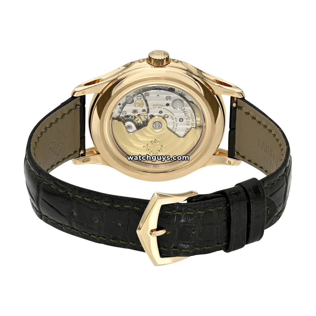 Patek Philippe Annual Calendar 5205R-011 Olive Green Sunburst