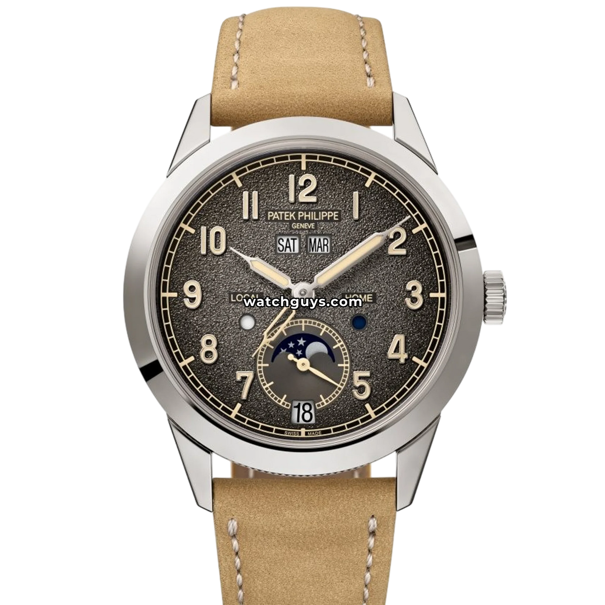 Patek Philippe Complications Annual Calendar Travel Time 5326G-001