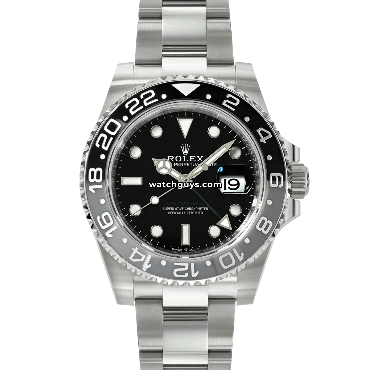 Rolex GMT-Master II 126710GRNR Bruce Wayne Stainless Steel