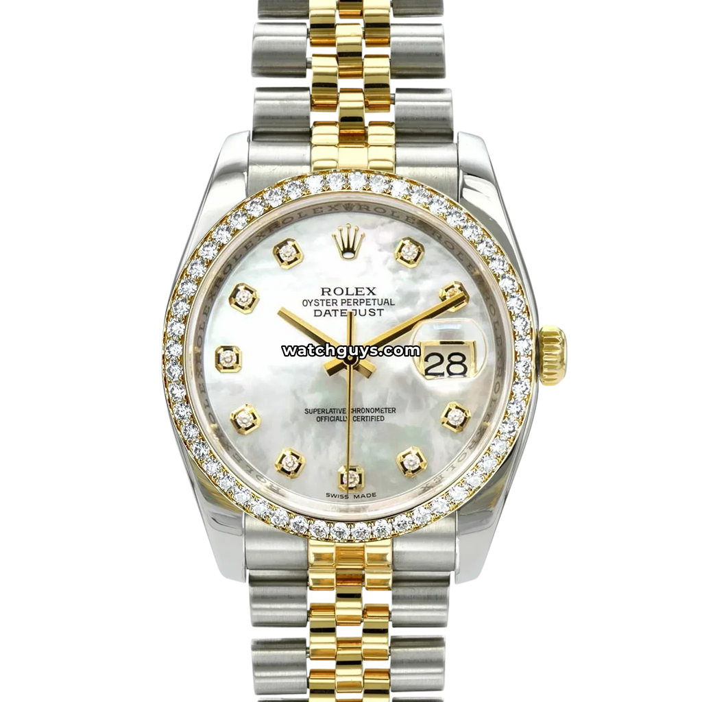 Rolex Datejust 116243 Mother of Pearl Diamond
