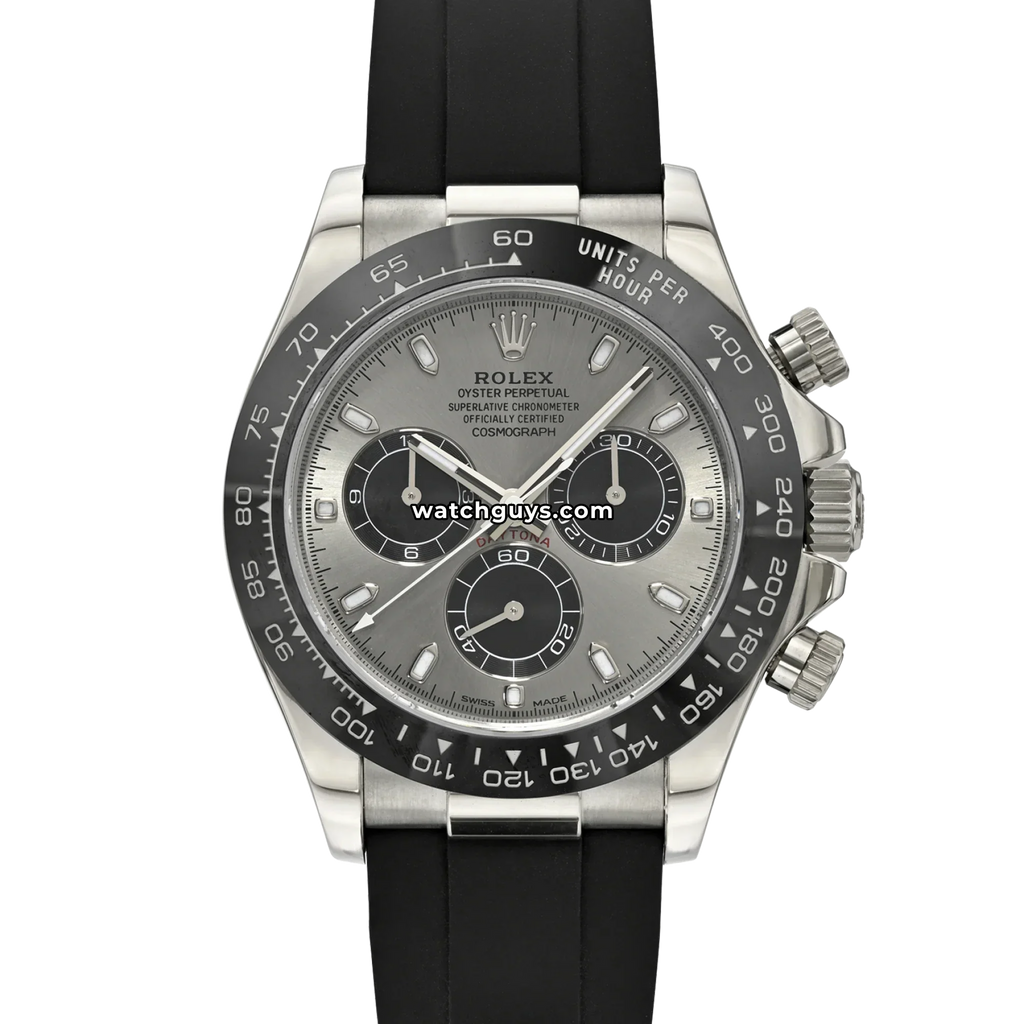 Rolex Daytona 116519LN Oysterflex Steel Dial