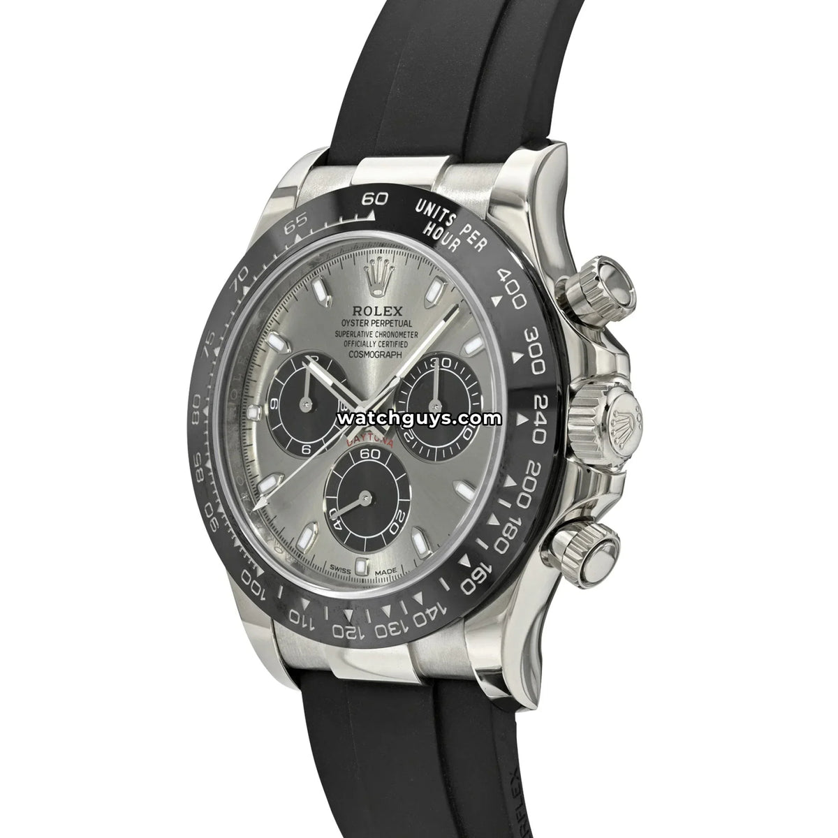Rolex Daytona 116519LN Oysterflex Steel Dial