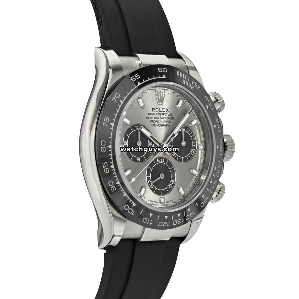 Rolex Daytona 116519LN Oysterflex Steel Dial