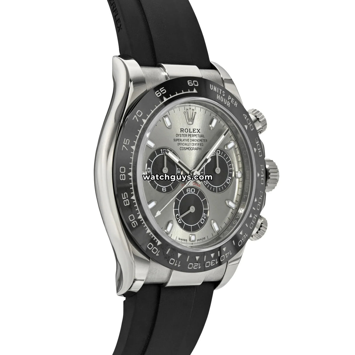 Rolex Daytona 116519LN Oysterflex Steel Dial