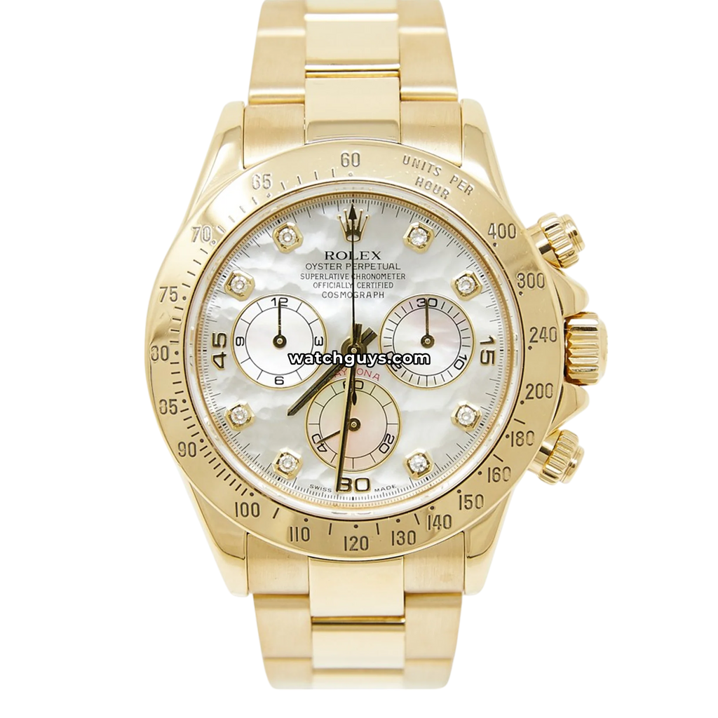 Rolex Daytona 116528 Mother of Pearl