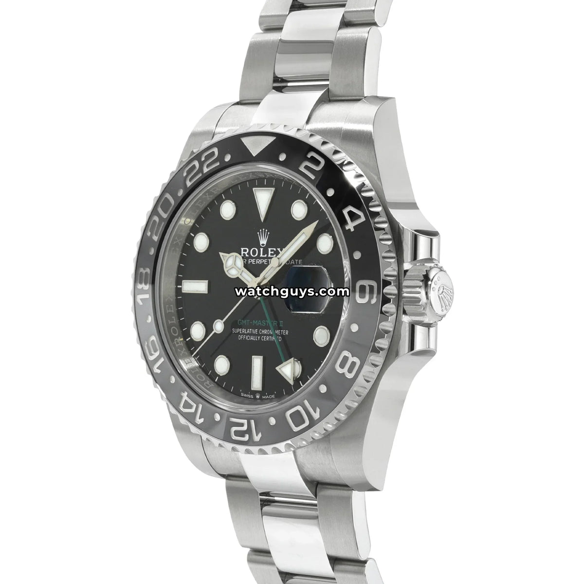 Rolex GMT-Master II 126710GRNR Bruce Wayne Stainless Steel