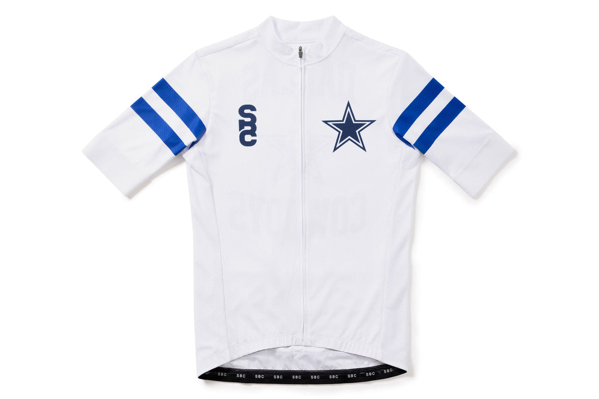 State Bicycle Co. | NFL Collection – Cycling Jersey – Dallas Cowboys (White)