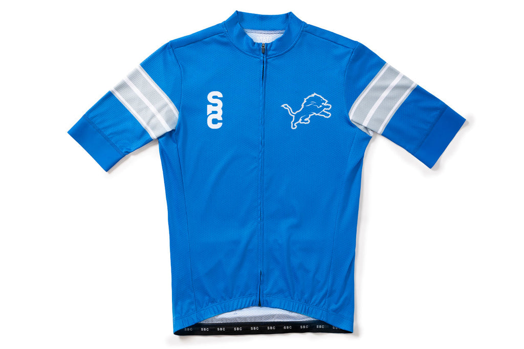 State Bicycle Co. | NFL Collection – Cycling Jersey – Detroit Lions