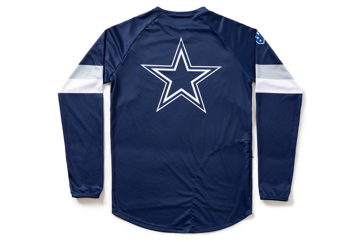 State Bicycle Co. | NFL Collection – Long-Sleeve MTB Jersey – Dallas Cowboys