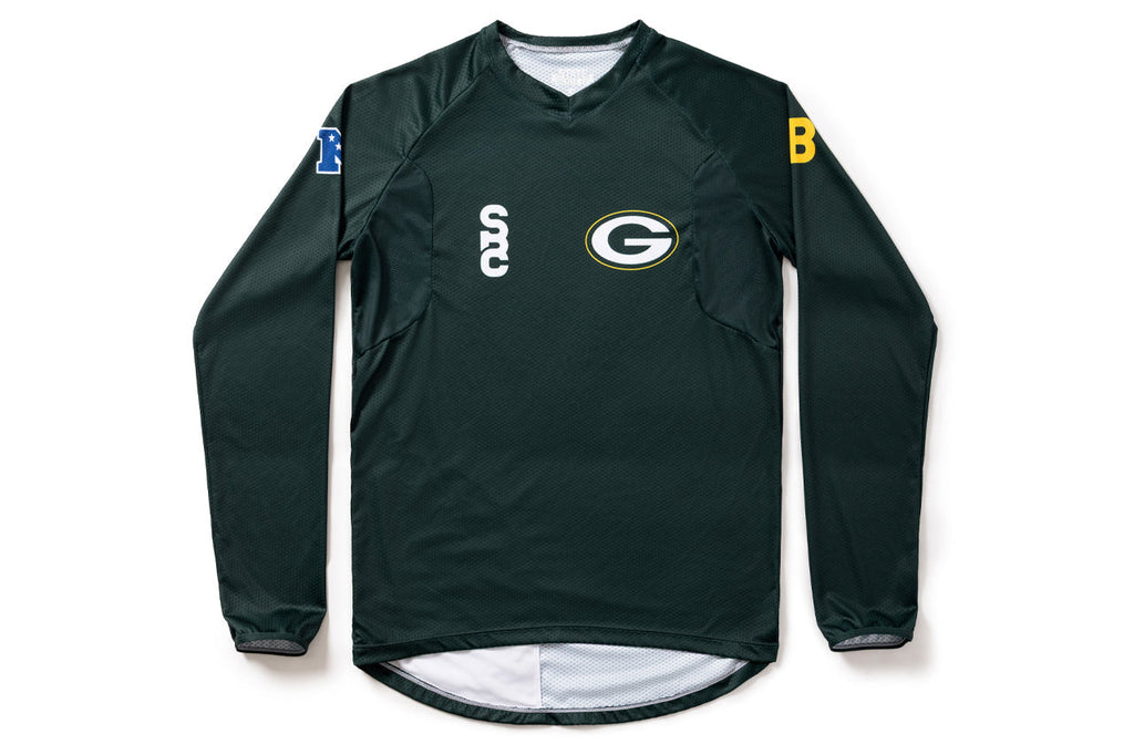 State Bicycle Co. | NFL Collection – Long-Sleeve MTB Jersey – Green Bay Packers