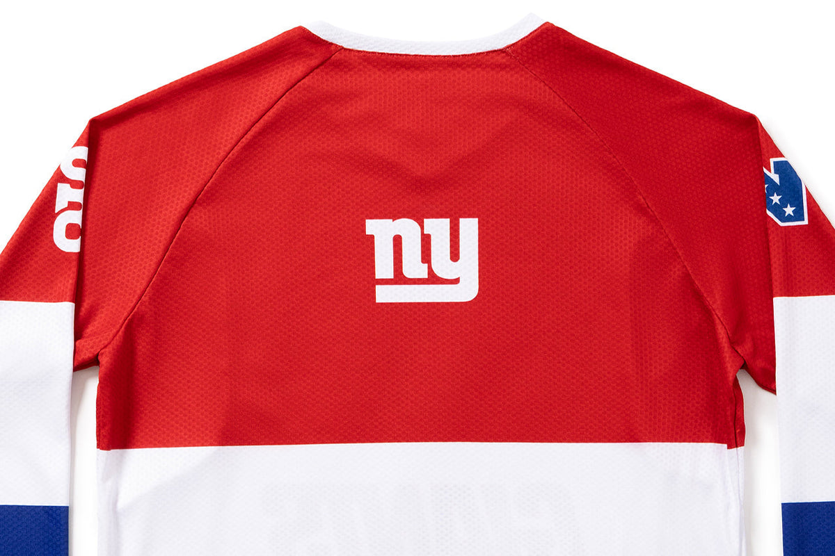 State Bicycle Co. | NFL Collection – Long-Sleeve MTB Jersey – New York Giants
