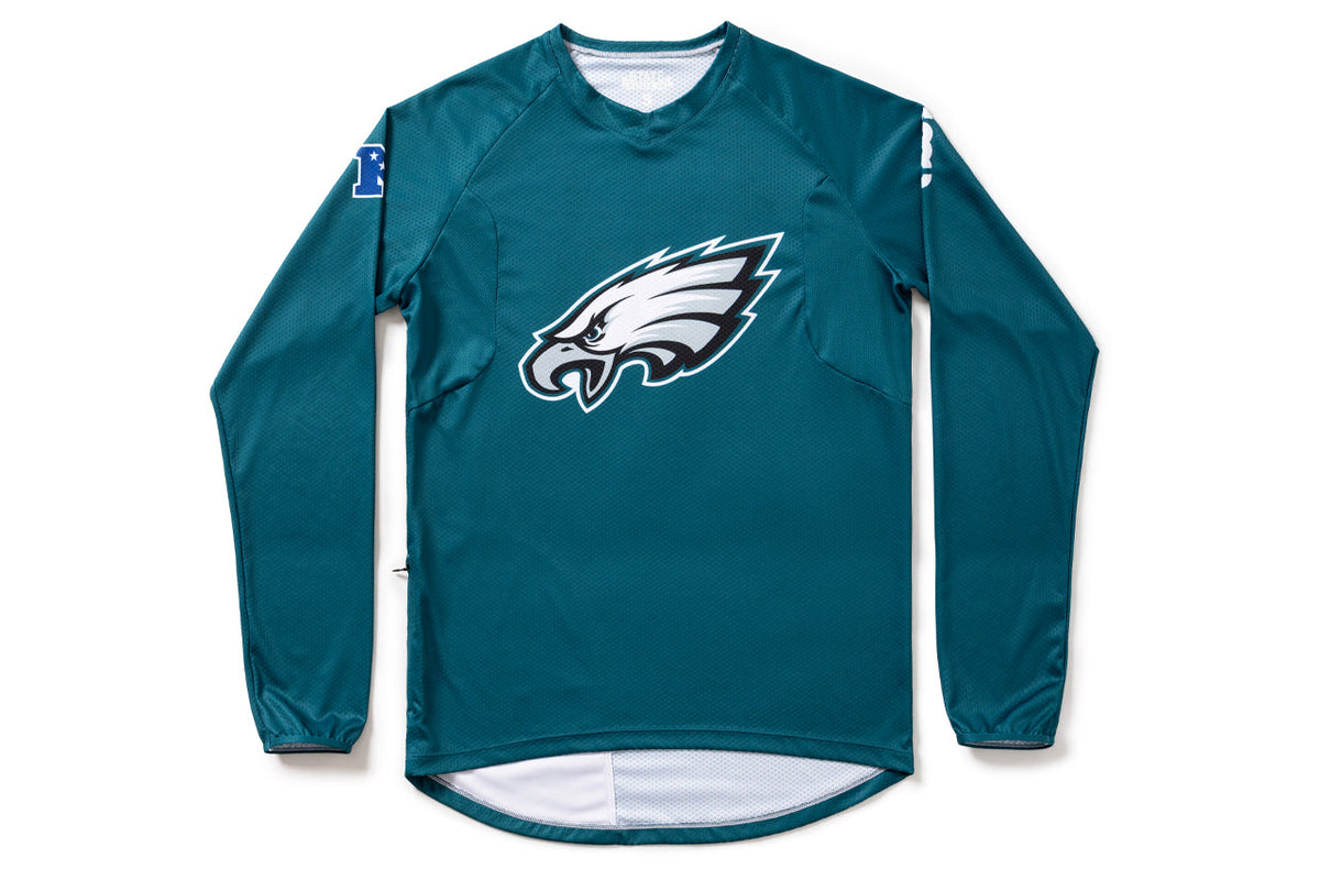State Bicycle Co. | NFL Collection – Long-Sleeve MTB Jersey – Philadelphia Eagles