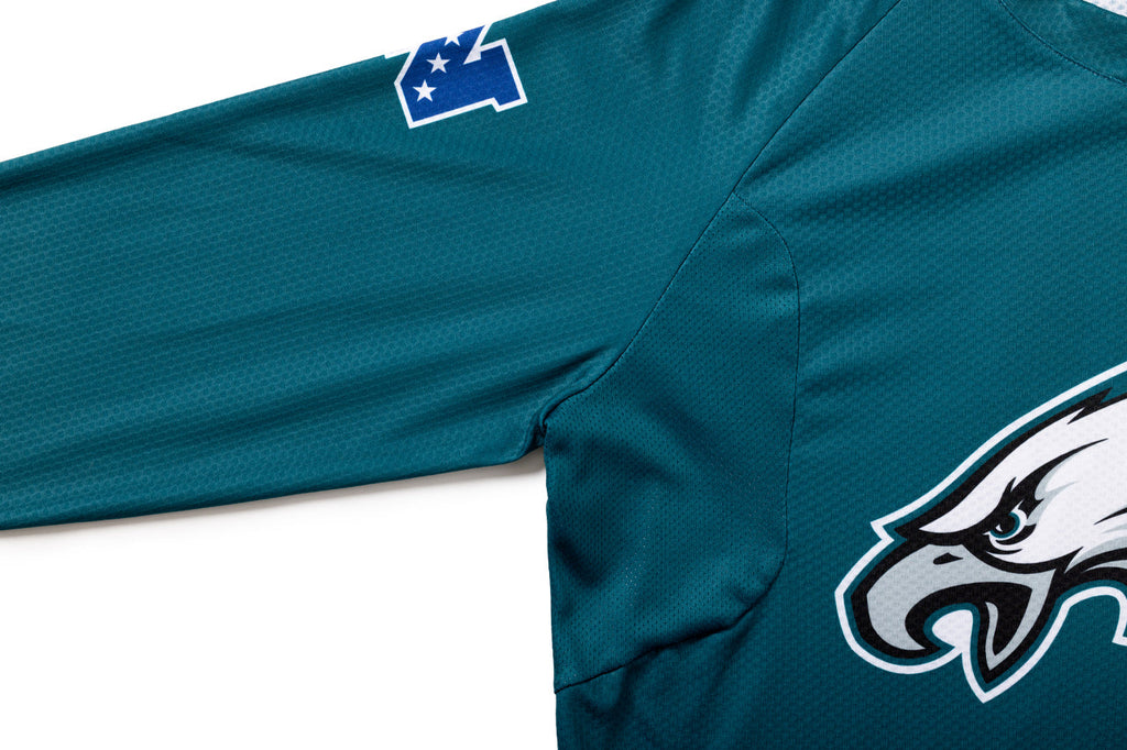 State Bicycle Co. | NFL Collection – Long-Sleeve MTB Jersey – Philadelphia Eagles