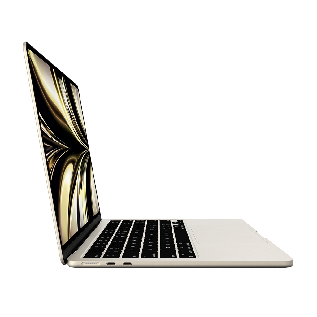 Apple 13-inch MacBook Air M2 chip, 16GB RAM, 256GB Flash, 8-Core GPU, Starlight - Open Box