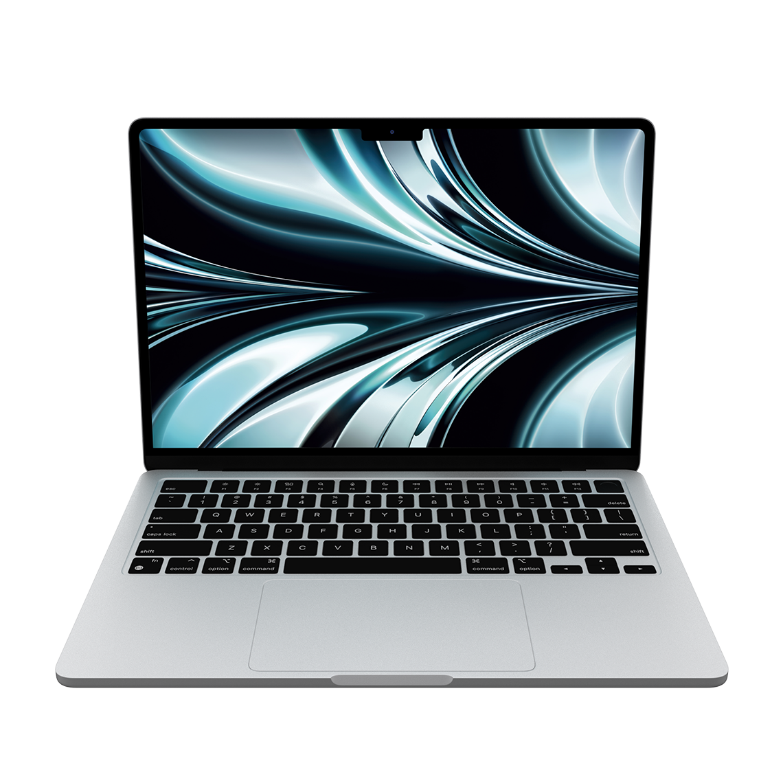 Apple 13-inch MacBook Air M2 chip, 16GB RAM, 256GB Flash, 8-Core GPU, Silver - Grade A