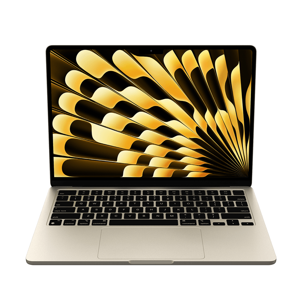 Apple 13-inch MacBook Air M4 chip, 16GB RAM, 512GB Flash, 10-Core GPU, Starlight - Grade A