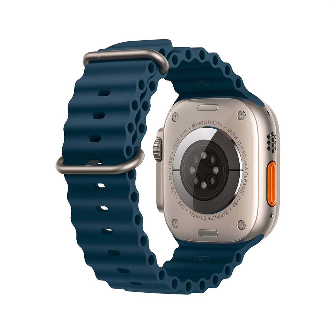 Apple Watch Ultra 2 49mm GPS + Cellular - Titanium - Blue Ocean Band, Grade A