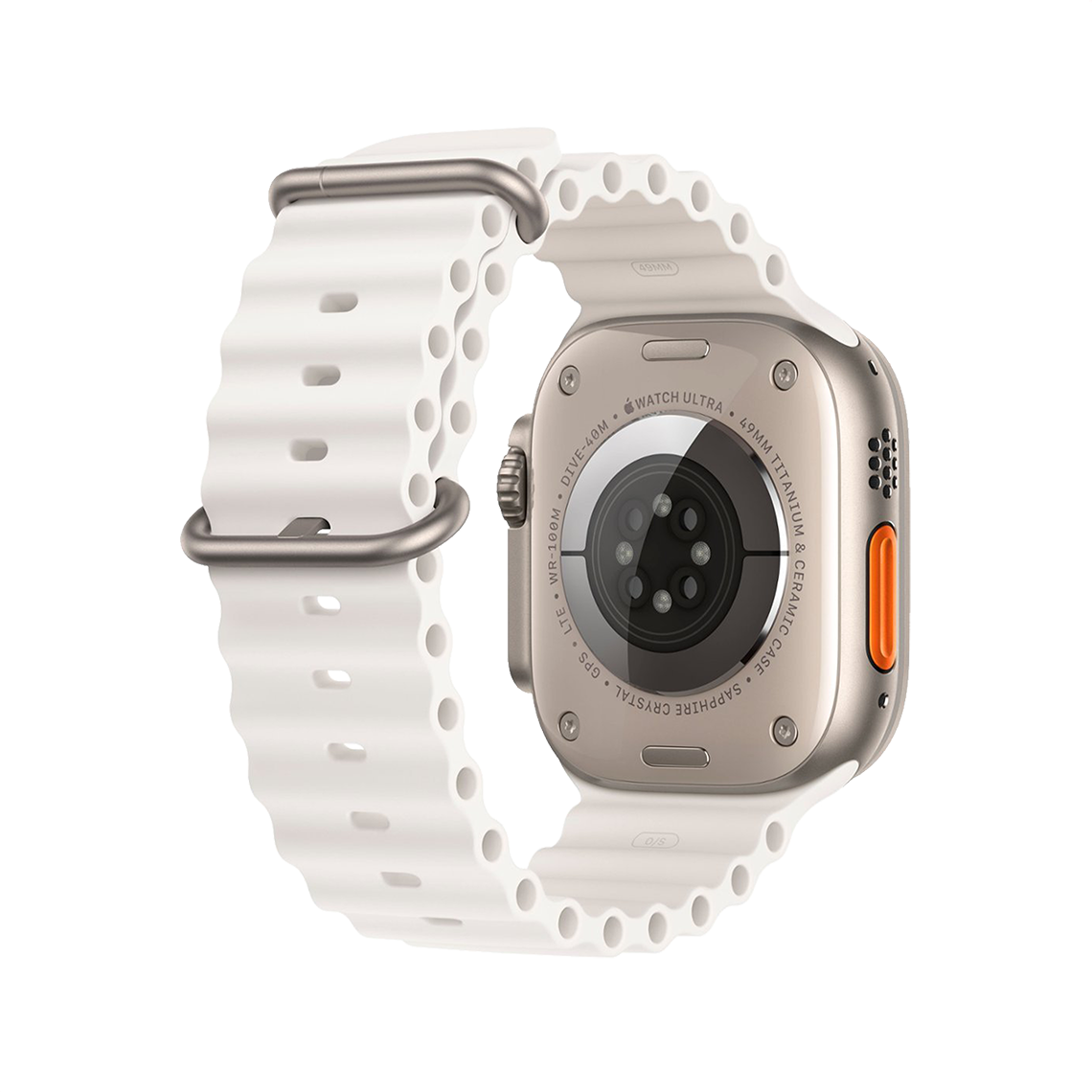 Apple Watch Ultra 2 49mm GPS + Cellular - Titanium - White Ocean Band, Grade B
