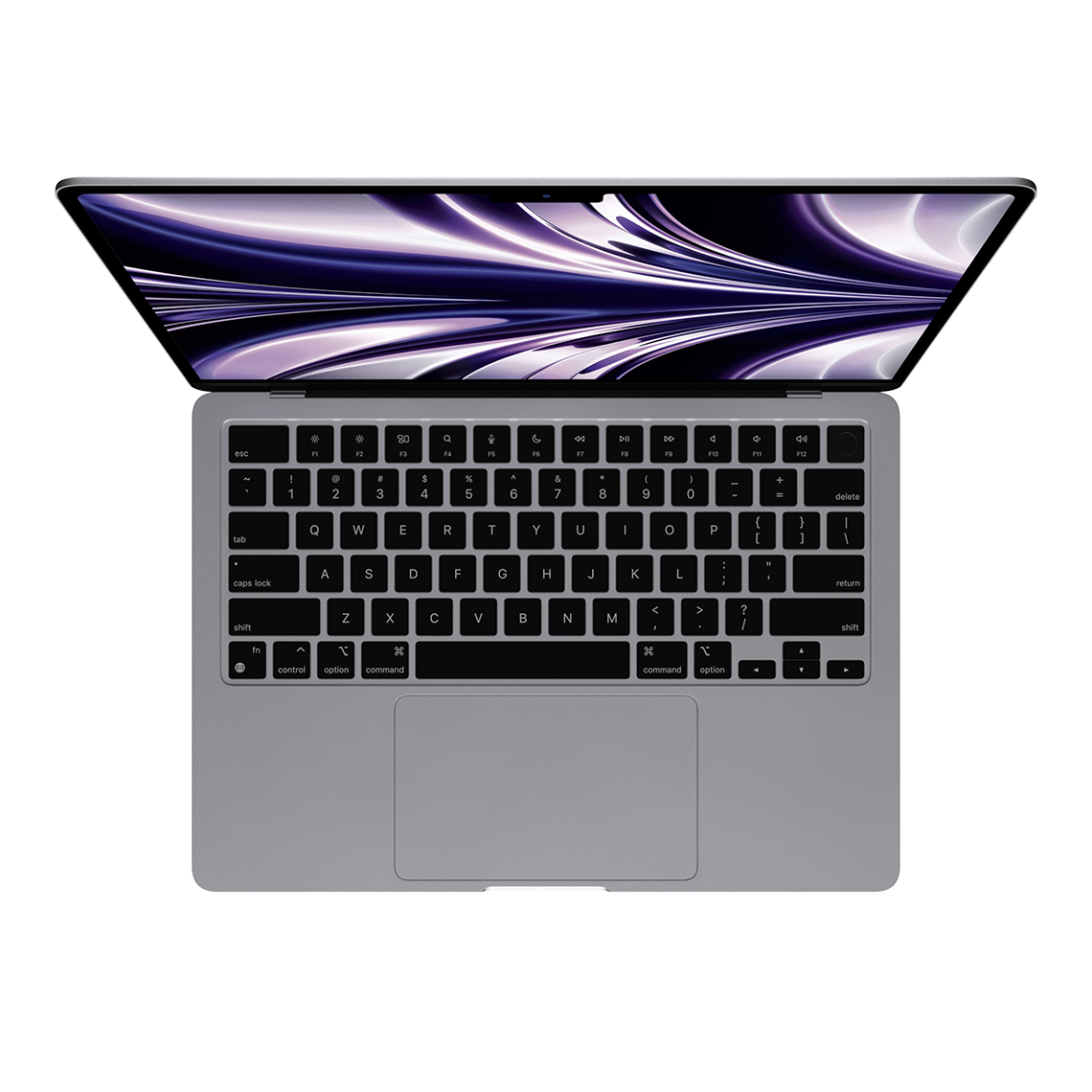 Apple 13-inch MacBook Air M2 chip, 8GB RAM, 256GB Flash, 8-Core GPU, Space Gray - Grade A