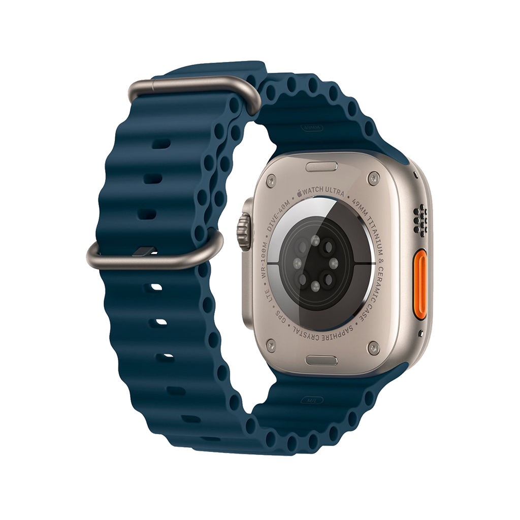 Apple Watch Ultra 2 49mm GPS + Cellular - Titanium - Blue Ocean Band, Grade B