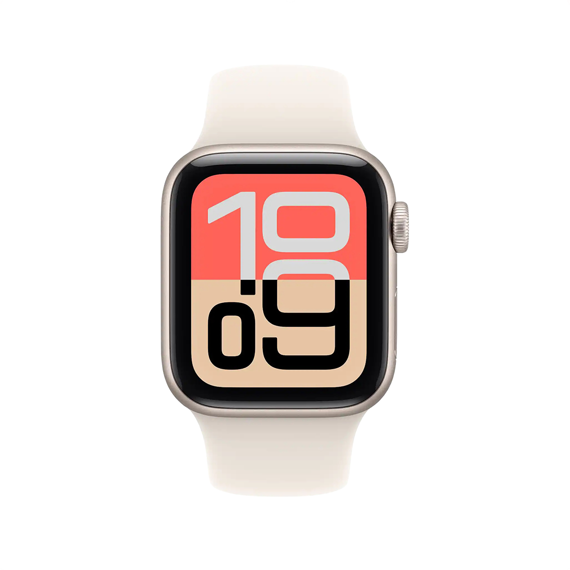 Apple Watch SE 3 40mm GPS + Cellular - Starlight w/ M/L Starlight Sport Band, Grade B