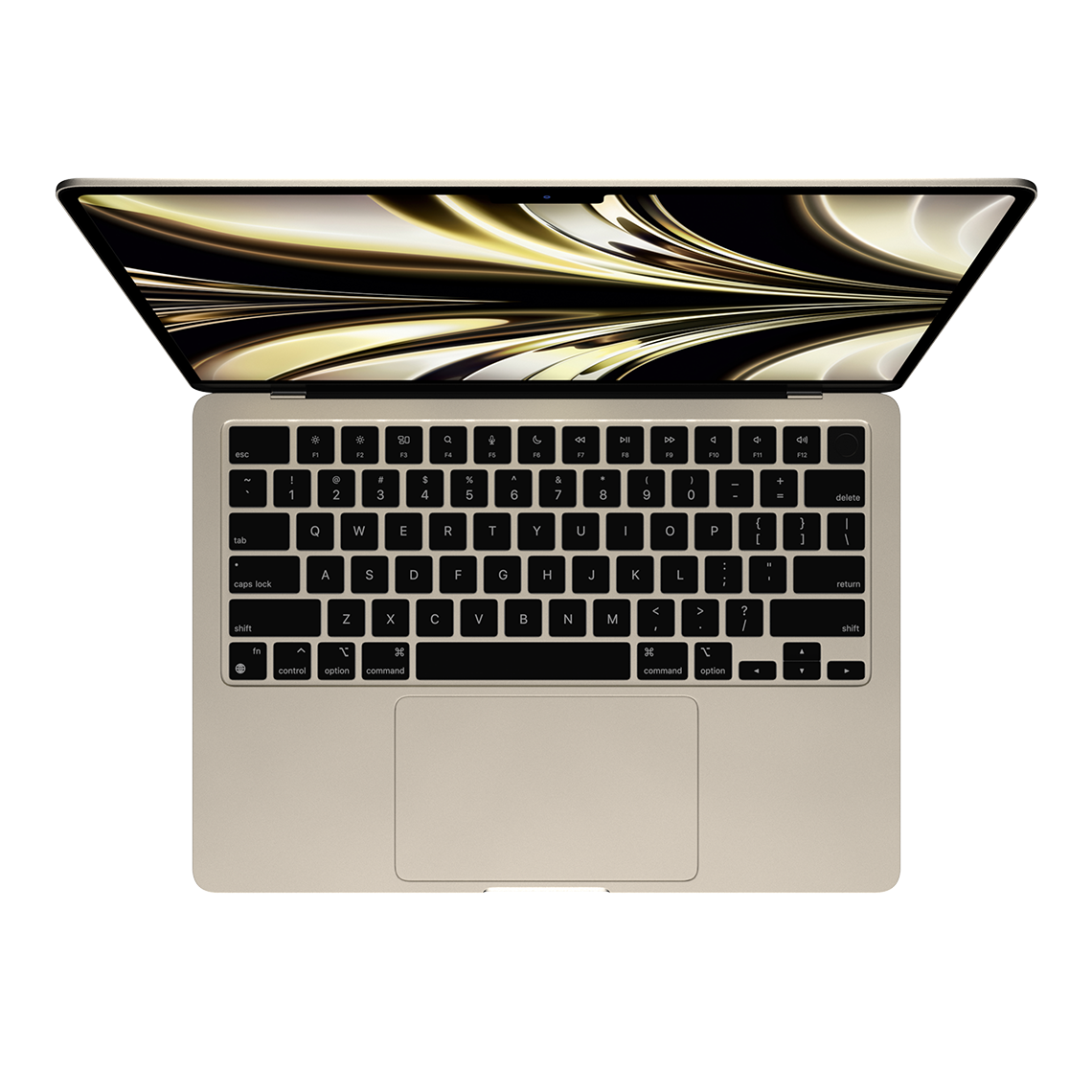 Apple 13-inch MacBook Air M2 chip, 16GB RAM, 256GB Flash, 8-Core GPU, Starlight - Open Box