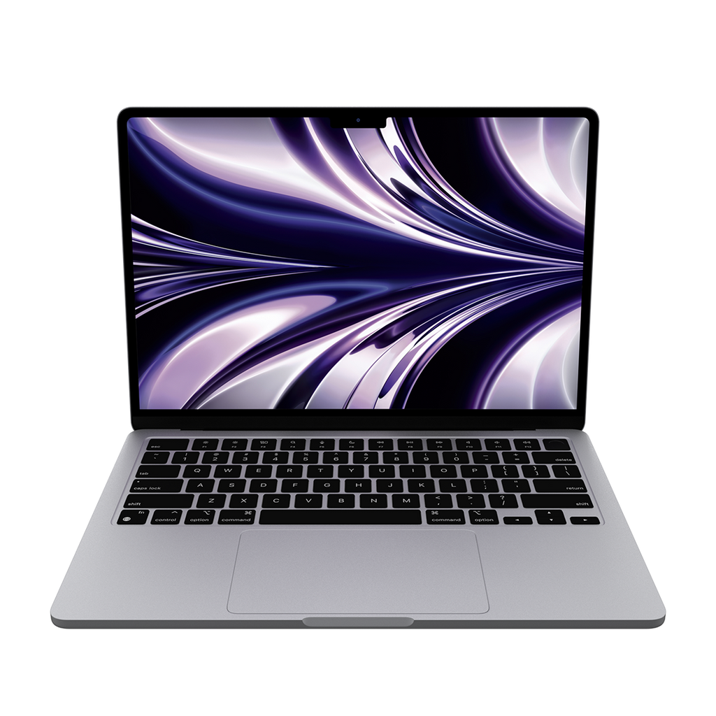 Apple 13-inch MacBook Air M2 chip, 16GB RAM, 256GB Flash, 8-Core GPU, Space Gray - Grade B