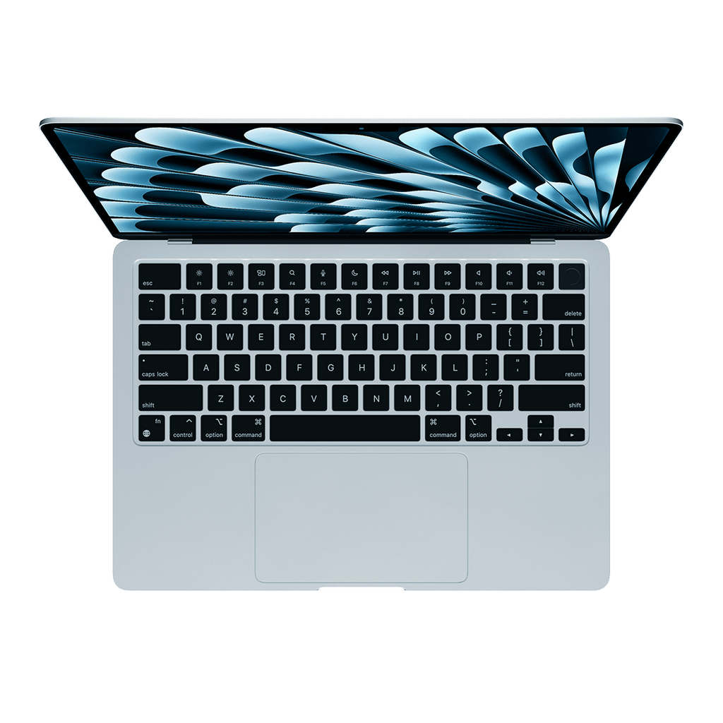 Apple 13-inch MacBook Air M4 10-Core, 24GB RAM, 256GB Flash, 10-Core GPU, Sky Blue - Apple Certified Refurbished