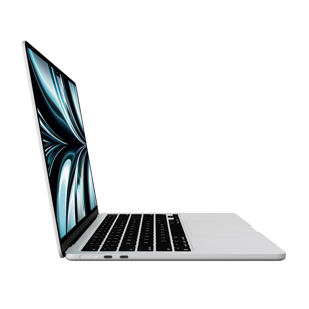 Apple 13-inch MacBook Air M2 chip, 16GB RAM, 256GB Flash, 8-Core GPU, Silver - Grade A