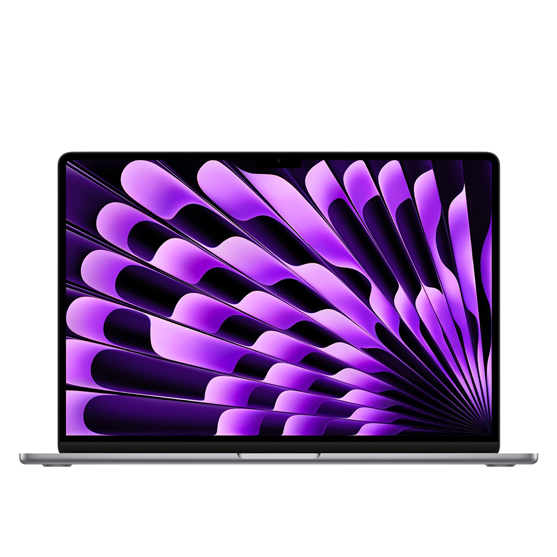 Apple 15-inch MacBook Air M3 chip, 16GB RAM, 256GB Flash, 10-Core GPU, Space Gray - Grade A
