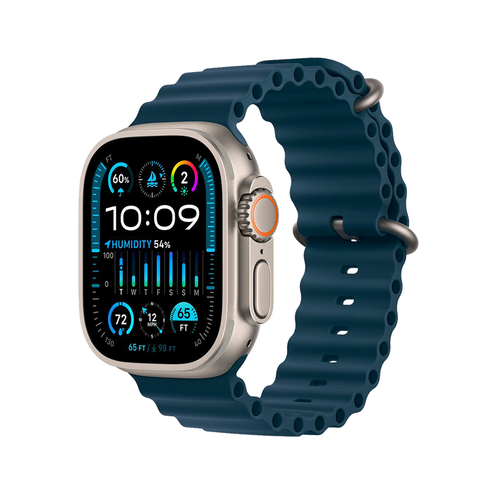 Apple Watch Ultra 2 49mm GPS + Cellular - Titanium - Blue Ocean Band, Grade A