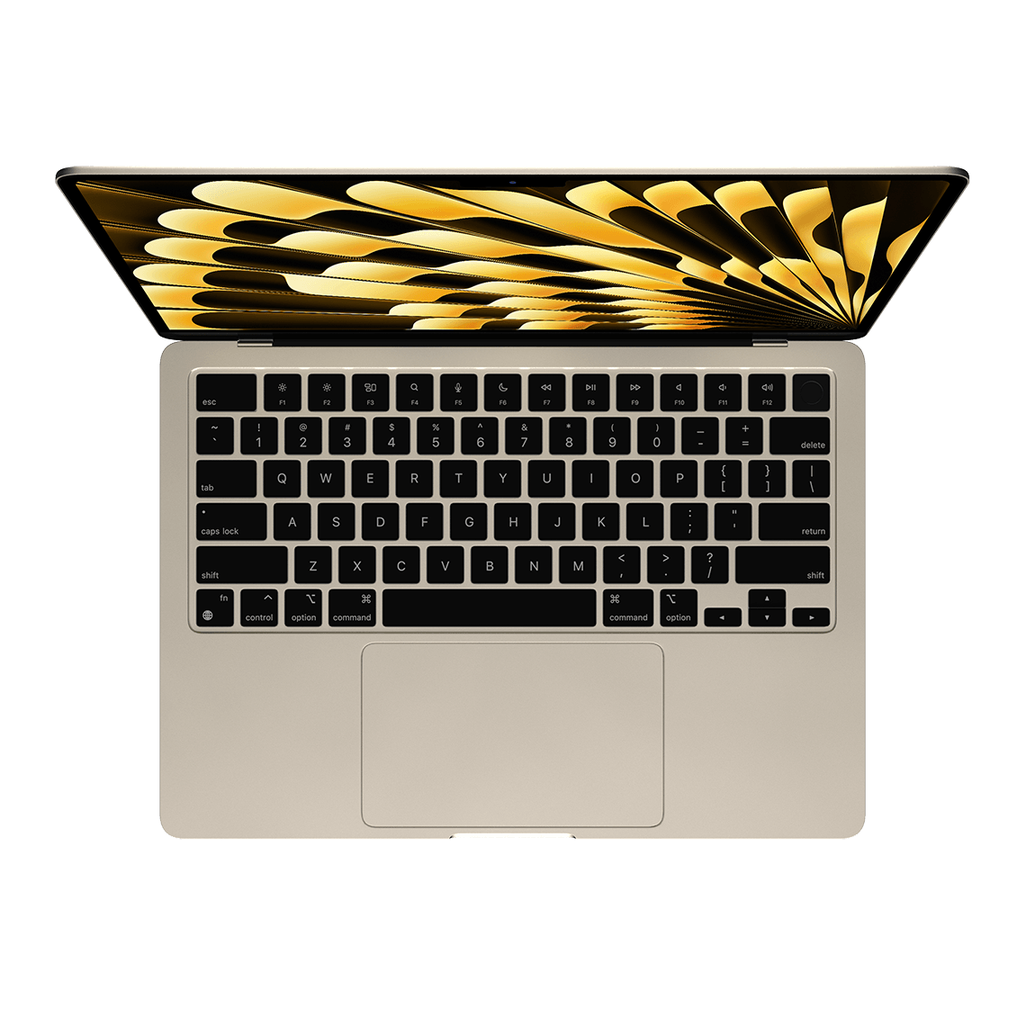 Apple 13-inch MacBook Air M3 chip, 16GB RAM, 256GB Flash, 8-Core GPU, Starlight - Grade B
