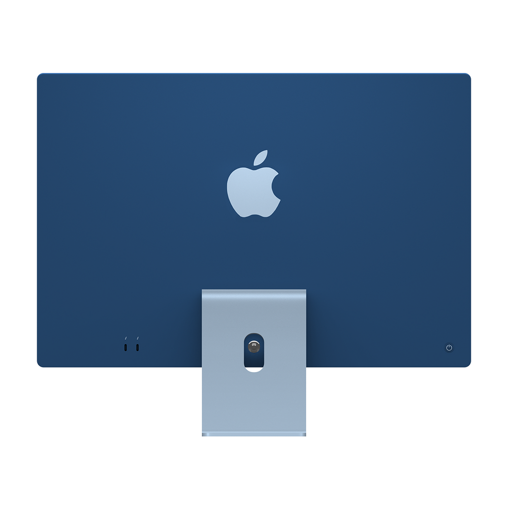 Apple M3 iMac 24-inch - Blue - 8GB RAM, 256GB Flash, 8-Core GPU, 2 Ports, Open Box