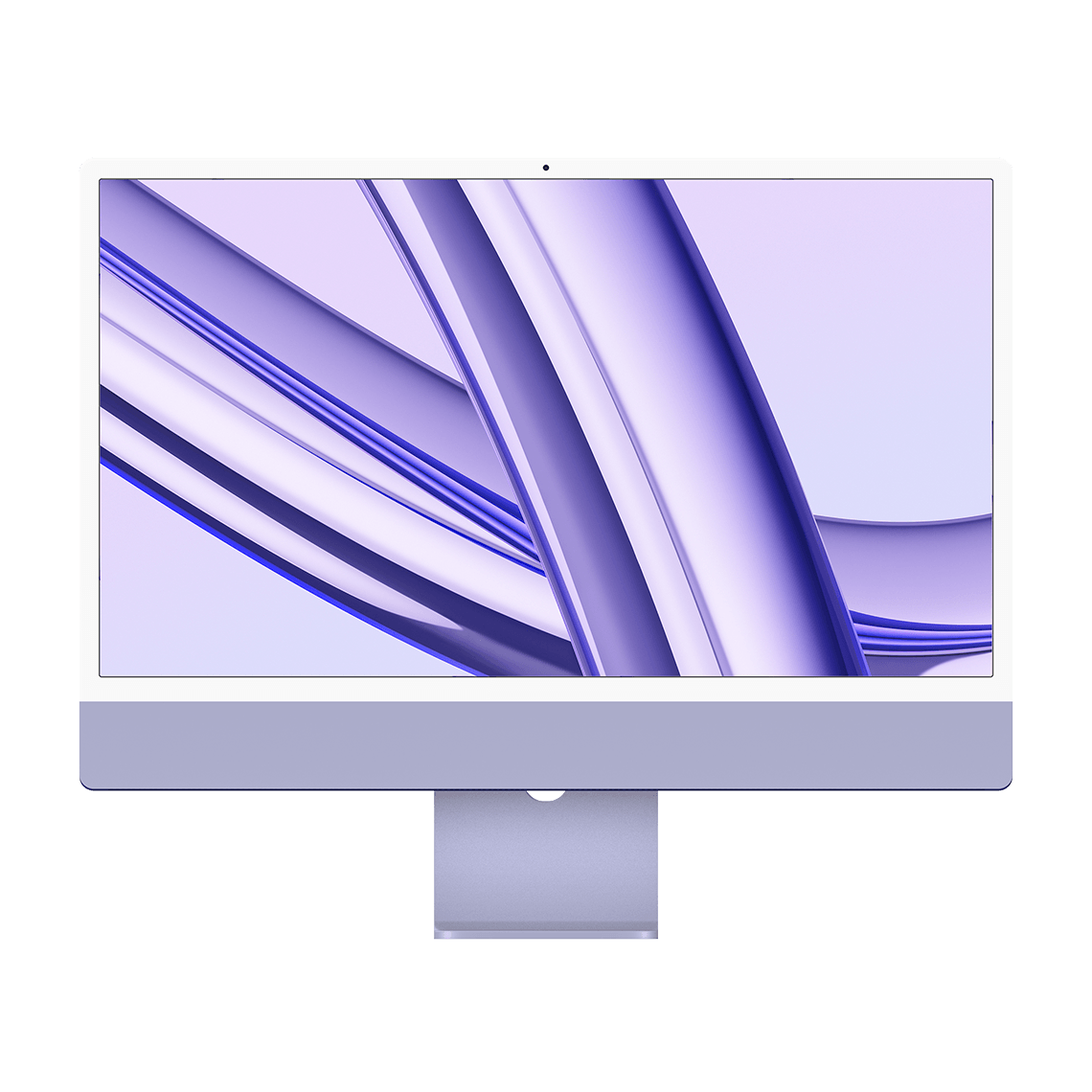 Apple M3 iMac 24-inch - Purple - 8GB RAM, 512GB Flash, 10-Core GPU, 4 Ports, Open Box