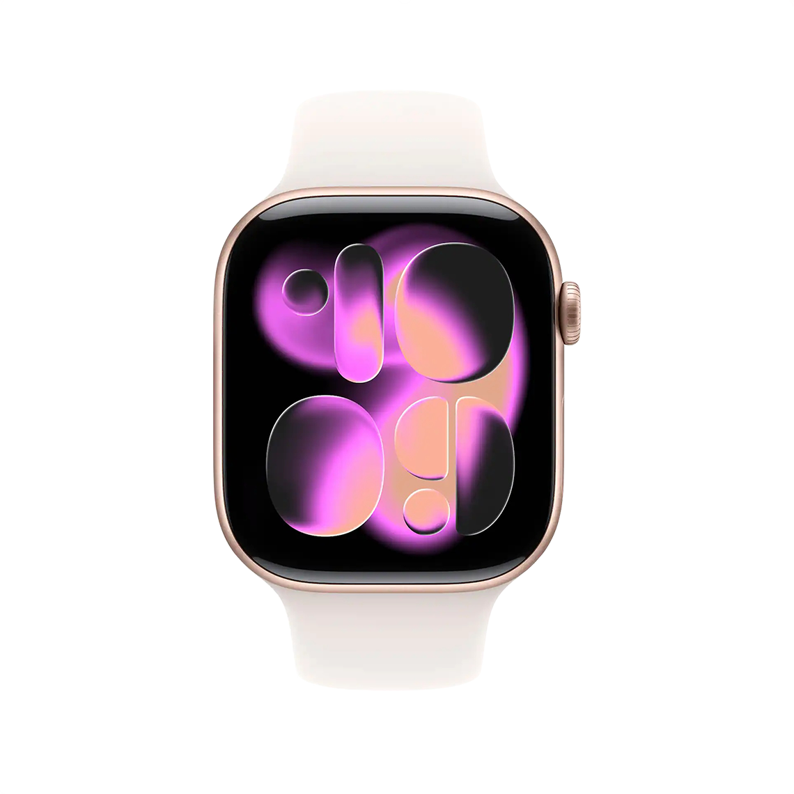 Apple Watch Series 11 46mm GPS - Rose Gold w/ S/M Light Blush Sport Band, Grade B