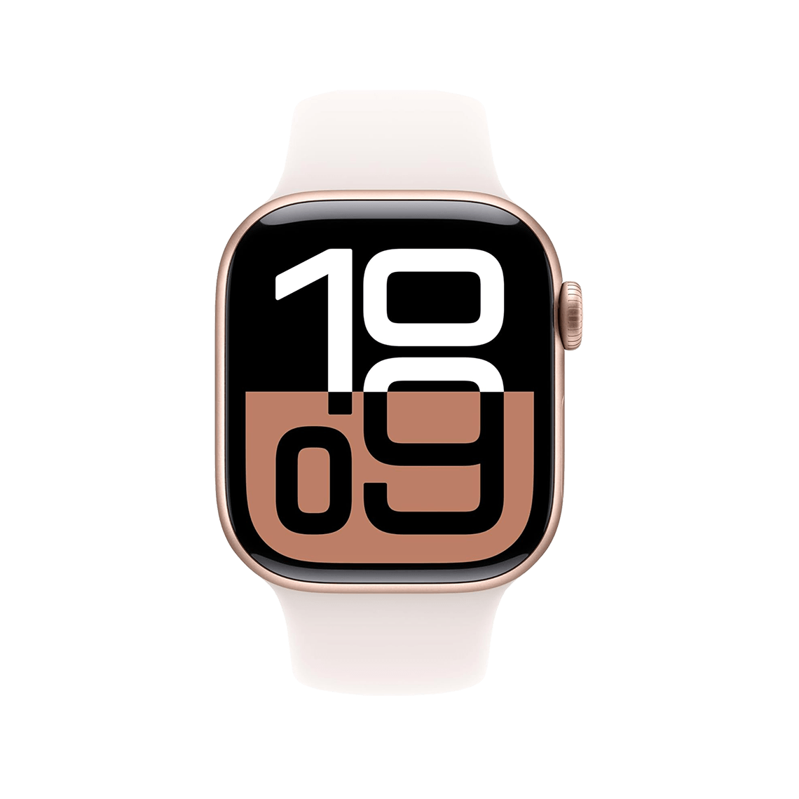 Apple Watch Series 10 46mm GPS + Cellular - Rose Gold w/ S/M Light Blush Sport Band, Grade A