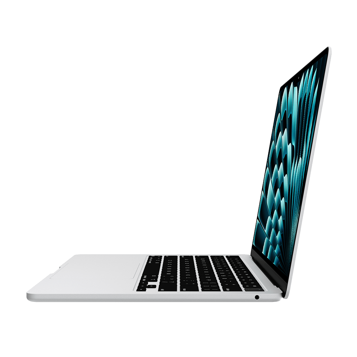 Apple 13-inch MacBook Air M3 chip, 16GB RAM, 256GB Flash, 8-Core GPU, Silver - Grade A
