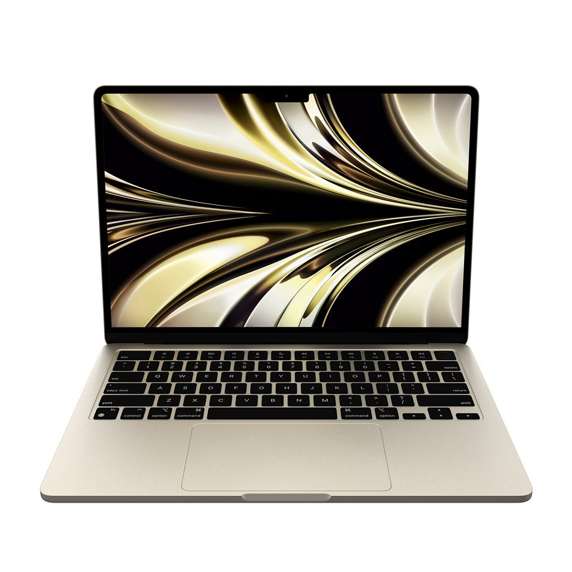 Apple 13-inch MacBook Air M2 chip, 16GB RAM, 256GB Flash, 8-Core GPU, Starlight - Grade A