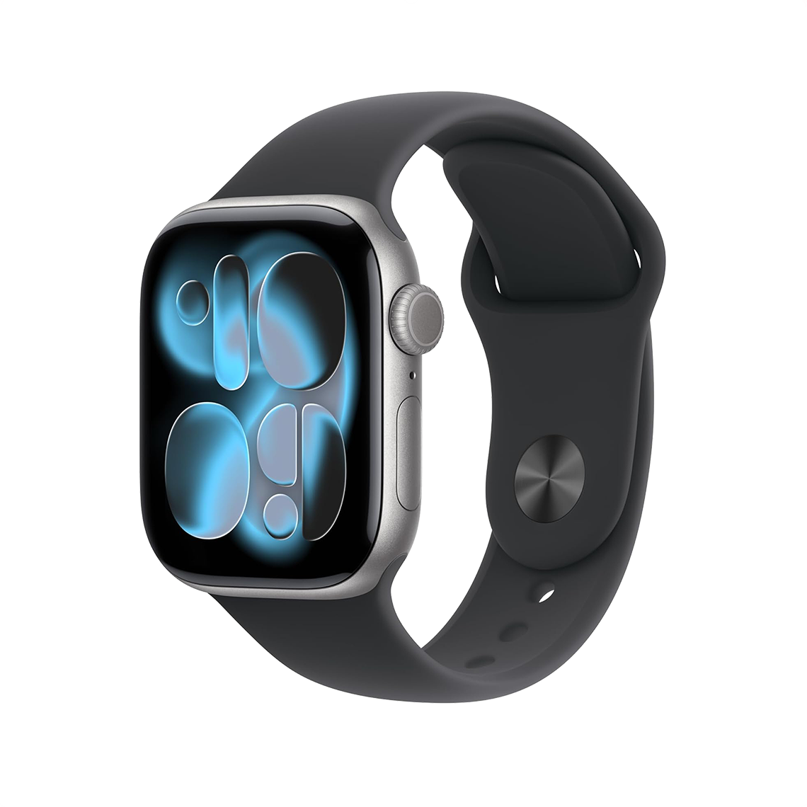 Apple Watch Series 11 42mm GPS - Space Gray w/ S/M Black Sport Band, Grade A