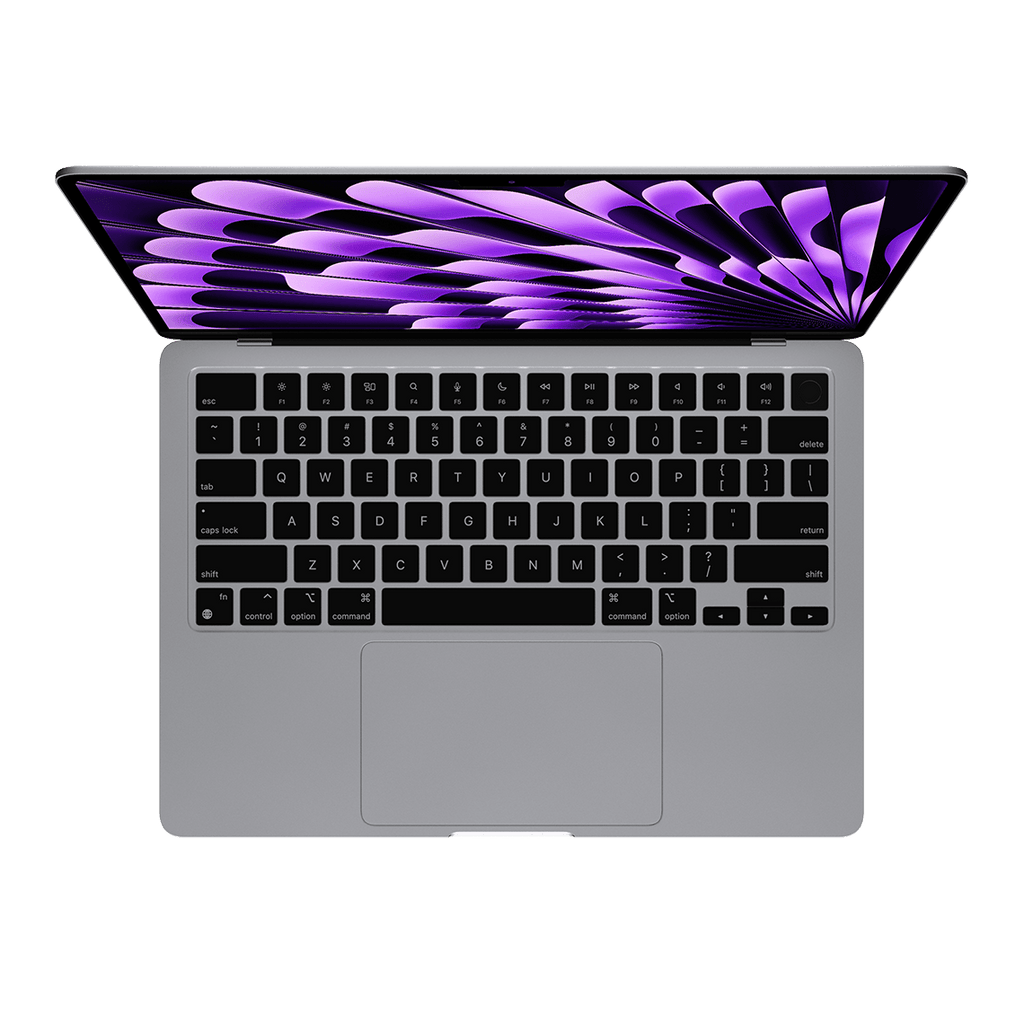 Apple 13-inch MacBook Air M3 chip, 16GB RAM, 256GB Flash, 8-Core GPU, Space Gray - Open Box