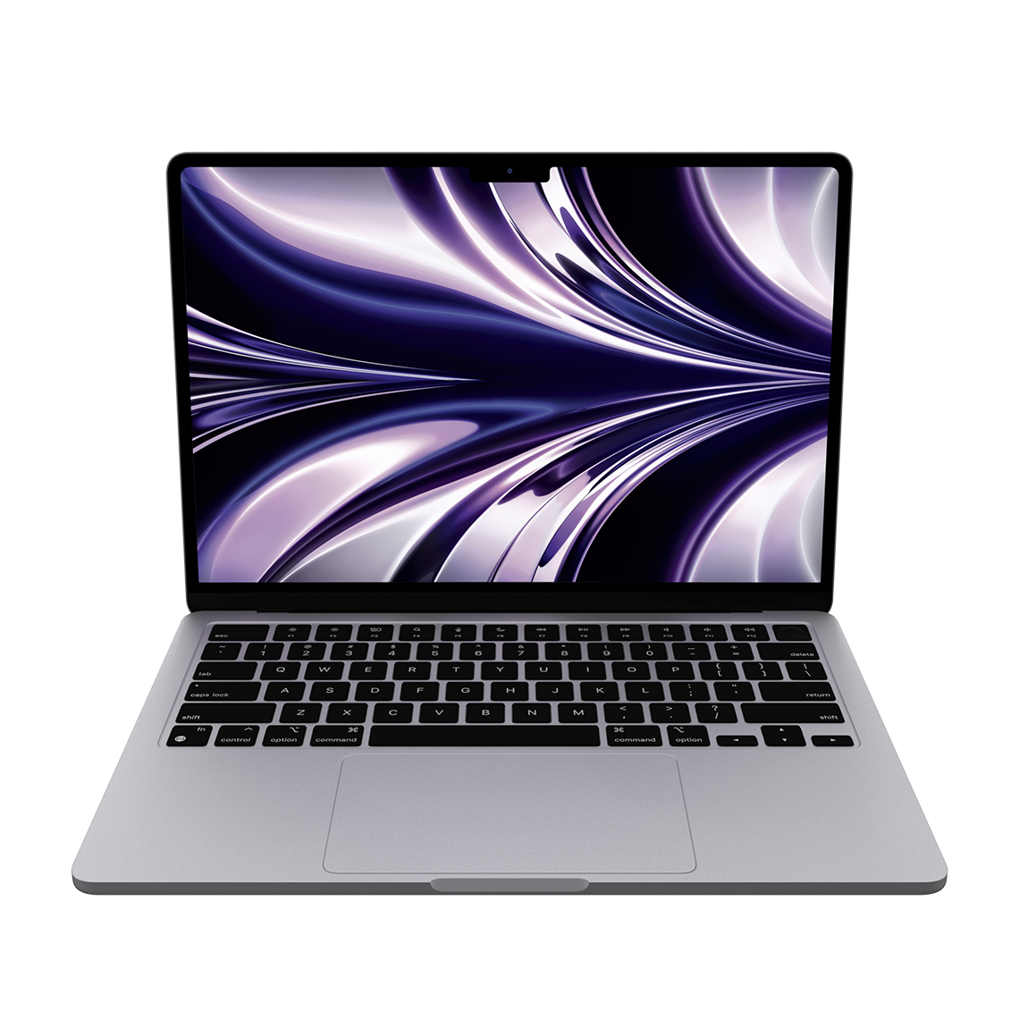 Apple 13-inch MacBook Air M2 chip, 8GB RAM, 256GB Flash, 8-Core GPU, Space Gray - Grade A