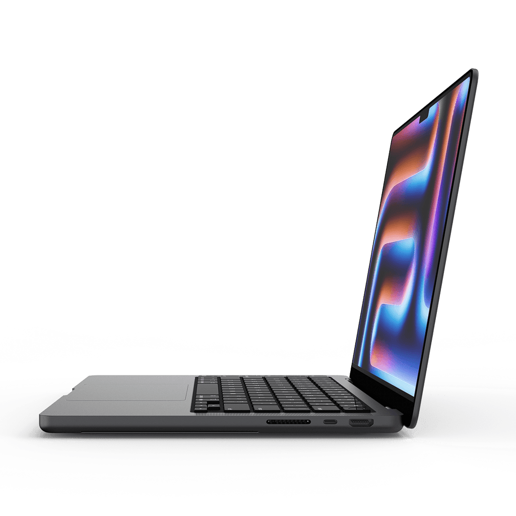 Apple 14-inch MacBook Pro M4 Pro 14-Core, 24GB RAM, 512GB Flash, 20-Core GPU, Nano-Textured Display, Space Black - Grade B