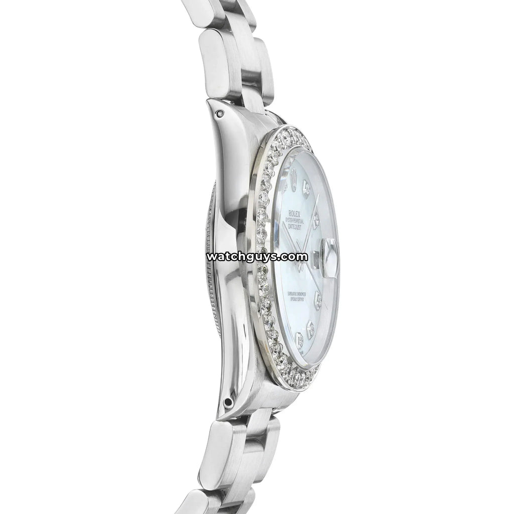 Rolex Datejust 16220 Mother of Pearl