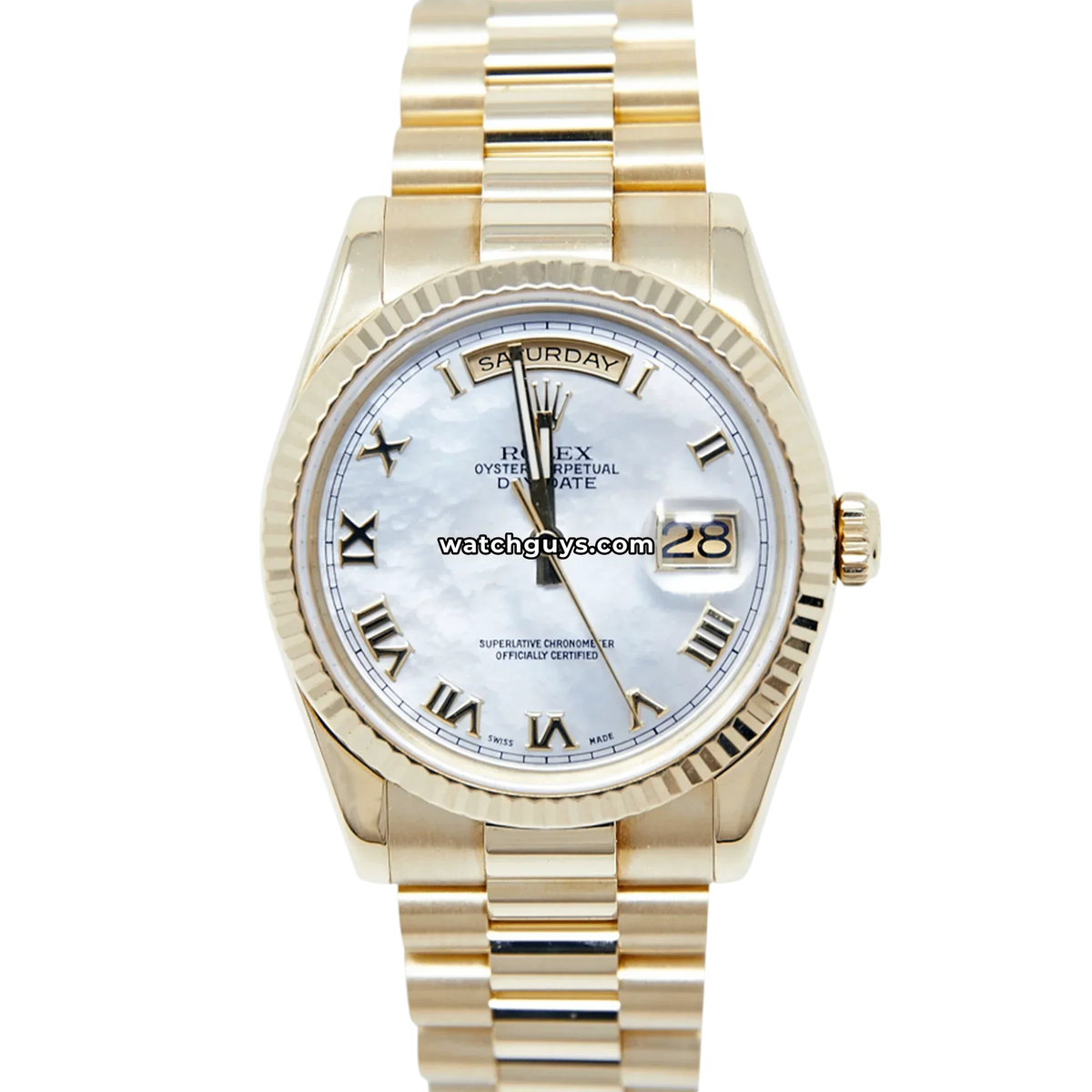Rolex Day-Date 118238 Mother of Pearl
