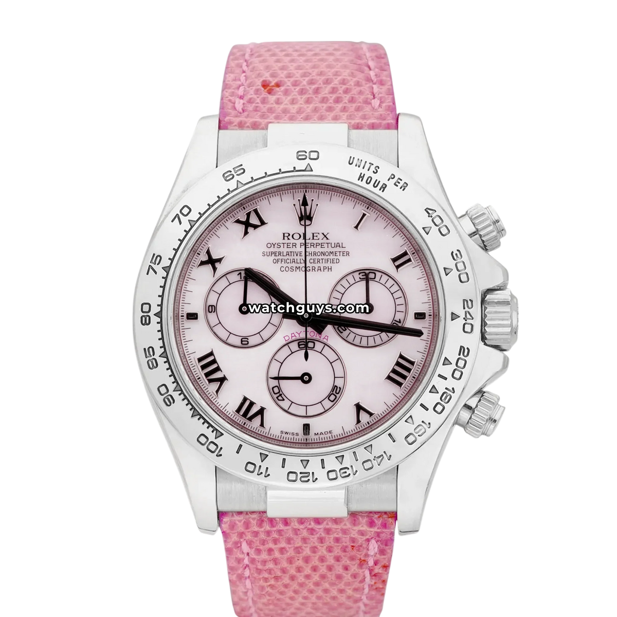 Rolex Daytona Beach 116519 Pink Mother-of-Pearl