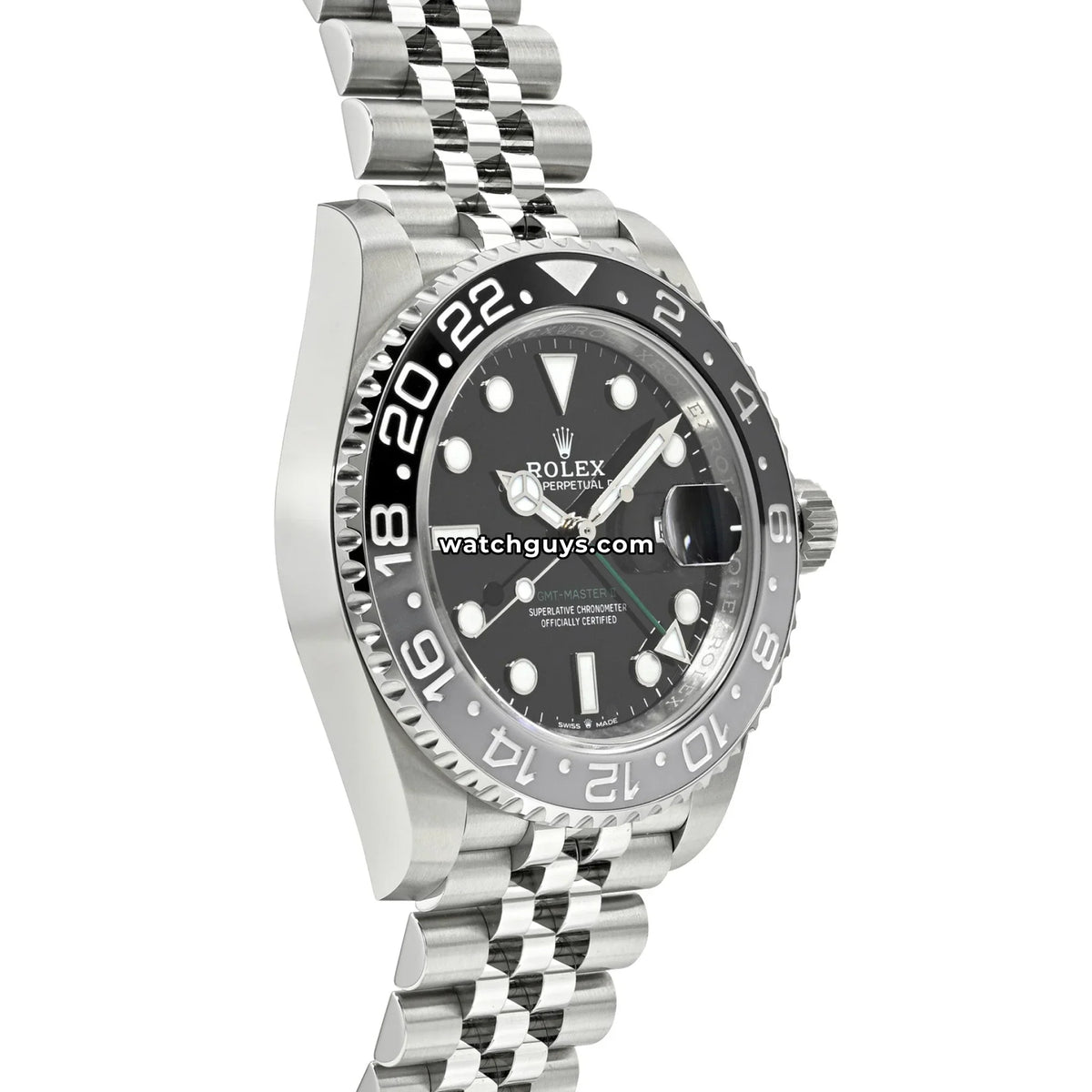 Rolex GMT-Master II 126710GRNR Bruce Wayne Stainless Steel Jubilee