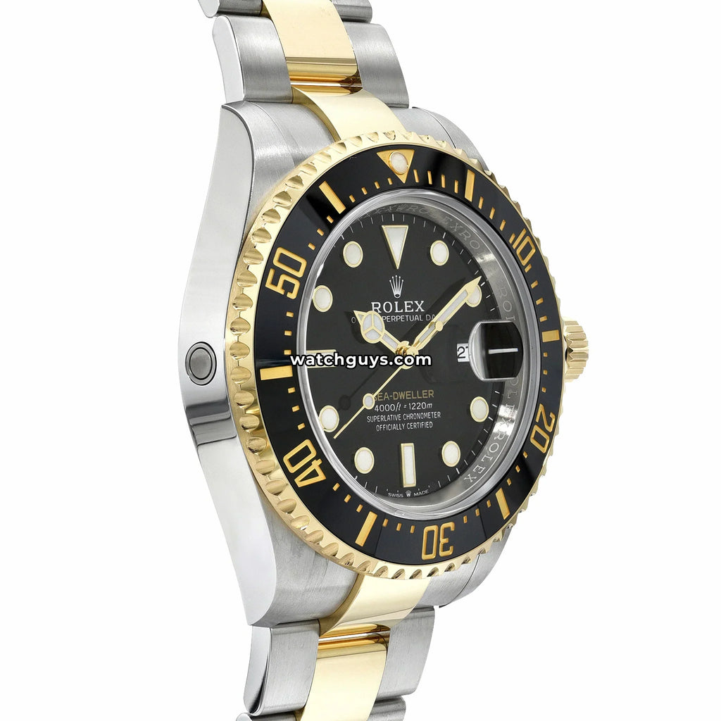 Rolex Sea-Dweller 126603 Black Two Tone Oyster